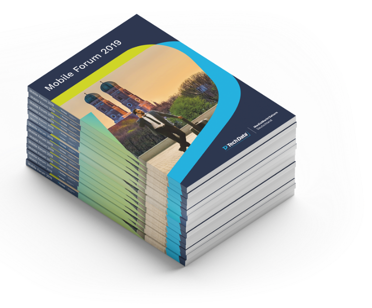 Mockup Katalog Stapel
